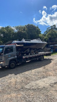 Guincho de Barcos em Campo Grande